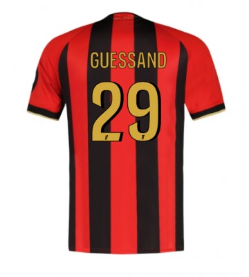 OGC Nice Evann Guessand #29 Primera Equipación 2024-25 Manga Corta